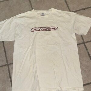 Vtg Y2k 2000s Reebok Spellout Center Logo